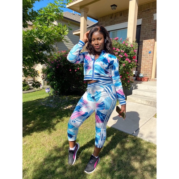 Pants - Sky is colorful two piece set